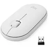 Image de Souris silencieuse sans fil Logitech Pebble M350 Blanc cassé en occasion ou reconditionné