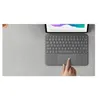 Image de Logitech Combo Touch - Clavier et étui - avec trackpad - rétroéclairé - Apple Smart connector - QWERTZ - Allemand - gris oxford - pour Apple 11-inch iPad Pro (1ère génération, 2e génération, 3ème génération) en occasion ou reconditionné