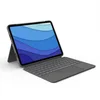 Image de Logitech Combo Touch iPad Pro 11 Pouces (1re, 2e, 3e gén - 2018, 2020, 2021) Etui Clavier Rétroéclairé Détachable, Trackpad Click Anywhere, Smart Connector, Clavier Français AZERTY - Gris