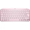 Image de Logitech MX Keys Mini Clavier Sans Fil Minimaliste Illuminé, Compact, Bluetooth, Rétroéclairé, USB-C, Compatible Apple macOS, iOS, Windows, Linux, Android, Construction métal, Français AZERTY - Rose
