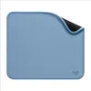 Image de Tapis de souris - Logitech - Série Studio - Glissement facile - Bleu Gris