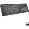 Image de Logitech Master Series Mx Mechanical - Tastatur - Hinterleuchtet - Kabellos - Bluetooth Le - Qwertz - Schweiz - Tastenschalter: Tactile Quiet - Graph