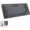 Image de Logitech - Clavier Sans Fil  Mx Mechanical Mini Rétroéclairé