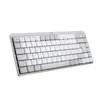 Image de Clavier - Sans fil - Logitech - MX Mechanical Mini -AZERTY - Rétroéclairé - Pour Mac - Gris pâle