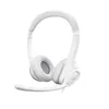Image de Casque - Filaire - Logitech - H390 - USB - Anti-parasite - Blanc
