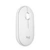 Image de Souris - Sans fil - Logitech - Pebble Mouse 2 M350s - Blanche