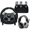 Image de Pack gaming Logitech Volant de course et pédalier G920 Driving Force pour PC/Mac/Xbox One/Xbox Series X/S + Casque Astro A10 gen 2 noir en occasion ou reconditionné