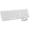 Image de Ensemble Clavier Souris - Sans fil - Logitech - MK950 Signature - AZERTY - Blanc
