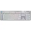 Image de Clavier gaming mécanique sans fil ultra-plat Azerty Logitech G915 X Lightspeed Tactile Blanc en occasion ou reconditionné
