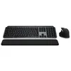 Image de Ensemble clavier sans fil Azerty + souris sans fil rechargeable Logitech MX Keys S Combo pour Mac Gris sidéral en occasion ou reconditionné