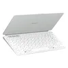 Image de Etui clavier - Logitech - Keys to go 2 - AZERTY - Universel - Gris pâle