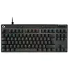 Image de Clavier gamer - Filaire - Logitech G - Pro X TKL Rapid - AZERTY - Noir