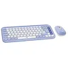 Image de Ensemble clavier et souris sans fil Logitech Pop Icon Combo Bluetooth Lilas en occasion ou reconditionné
