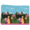 Image de Procos 86515   Nappe en Plastique, Motif Macha et l'ours, 120 x 180 cm, Multicolore