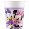 Image de Folat 93831P Gobelets Papier FSC Minnie Mouse 200ml - 8 pièces, Pink