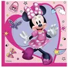Image de Folat 93832P Serviettes FSC Minnie Mouse 33x33cm - 20 pièces