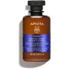 Image de Apivita Shampoing Tonique pour Hommes 250ml - Contre la Chute de Cheveux - Complexe Breveté d'Hippophae, de Laurier et De Propolis - Favorise Une Croissance Capillaire Saine & des Cheveux Renforcés