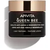 Image de Apivita Queen Bee Crème régénérante anti-âge 50 ml Texture légère Crème hydratante pour le visage avec gelée, propolis et miel, rides, fermeté, contour du visage surélevé