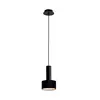 Image de Viokef Suspension Arietta abat-jour velours, noir