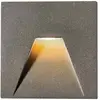 Image de Viokef Encastré mural extérieur à LED Space, gris, 10x10 cm