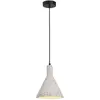 Image de Viokef Suspension Dot, béton, blanc
