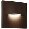 Image de Viokef Applique d'extérieur LED Vita, brun rouille, 14 x 14 cm
