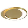Image de Viokef Plafonnier LED Evelyn, doré, longueur 55 cm, métal