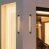 Image de Viokef Applique d'extérieur LED Tessa, gris foncé, hauteur 90 cm, métal