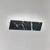Image de Viokef Applique murale LED Selena, largeur 40 cm, noir, pierre artificielle
