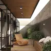 Image de Viokef Spot pour plafond LED extérieur Andria, gris foncé, Ø 9 cm, métal