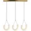 Image de Zambelis Suspension LED 23031, à 3 lampes, 3.000 K, verre, or