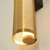 Image de Zambelis Applique murale LED 23041, dorée, acier inoxydable, 3 000 K