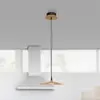 Image de Zambelis Suspension LED 19150 abat-jour bois clair Ø 25 cm