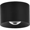 Image de Zambelis Spot pour plafond extérieur LED S131, Ø 8 cm, noir sable