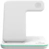 Image de CANYON Station de Charge Apple 3 en 1 Chargeur iPhone Apple Watch Airpods Station Recharge Apple Compatible avec Appareils Qi Adaptateur 18W Contrôle du Rétroéclairage Tactile Blanc
