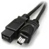 Image de Hamlet 1.8 m câble adaptateur Firewire 800 9/400 M-M noir pour ordinateur personnel