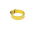 Image de JRC Components Kumo Collier de serrage pour tige de selle 31,8 mm + léger | Qualité aérospatiale CNC | Boulon en titane | 11 couleurs anodisées disponibles   Doré
