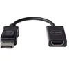 Image de Dell DisplayPort vers HDMI 2.0 (4K), Adaptateur (Vous Pouvez connecter Le DisplayPort de Votre PC à des écrans 4K avec entrée HDMI, Plug & Play) Noir