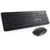 Image de Dell Tastatur Und Maus ? Km3322w - Us International (qwerty), Volle Gr??e (100%), Kabellos, Rf Wireless, Qwerty, Schwarz, Maus Enthalten