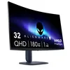 Image de Alienware 32 Écran PC Gaming - AW3225DM, QHD (2560x1440), 1500R Incurvé, 180Hz, VA, 1ms, AMD FreeSync, VESA AdaptiveSync, 95% DCI-P3, HDR400, DisplayPort, 2 HDMI, 3 USB, Garantie 3 Ans
