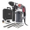 Image de Powerplus Perceuse à Percussion Électrique POWE10060-3 en 1 : Perçage, à Percussion, Burinage et Rotation du Burin, Perceuse Filaire de 900 W et 4 J, SDS plus, 6 Accessoires