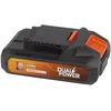 Image de Powerplus Dual Power Batterie POWDP9021 20V Capacité de 2000mAh Technologie de la batterie Li-on Outils 20 V uniquement
