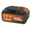 Image de Batterie Dual Power POWDP9037 - pour Outils de Bricolage sans Fil de 20 V et 40 V - LED dIndication de Puissance - Plateforme