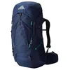 Image de Gregory W Amber 68 Plus Bleu - Sac à dos de trekking spacieux et confortable pour femme, 68 l, taille 68 l - Couleur bleu marine arctique, bleu, Rucksack