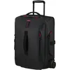 Image de Samsonite Paradiver Light - Sac de Voyage à roulettes & Fonction Sac à Dos (55 cm), Small, Bagage Cabine, Déperlant, Léger, 51L, Noir (Black)