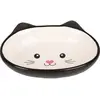 Image de GAMELLE pour LA Nourriture Chat ISA CÉRAMIQUE Noir 170ML 14CM