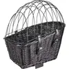 Image de FLAMINGO Hondenfietsmand Achterop Canna Zwart 55 x 35 x 51.5 cm Zwart
