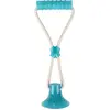 Image de Flamingo Pet Products - Jouet avec Ventouse et poignée. Gamme ZUKI Couleur Vert