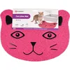 Image de Flamingo Tapis pour bac à litière Pancho Matti Fuchsia - 30x40cm - Fond Anti-dérapant - Résistant aux éclaboussures - Facile à Nettoyer