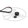 Image de GATES Jeu de courroies trapézoïdales à nervures K016PK1090XS Caoutchouc Compatible avec VW Multivan T6 SGF, SGM, SGN Transporter T6 Van SGA, SGH, SHA, SHH Transporter T6 Minibus SGB, SGG, SGJ